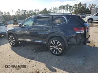 2021 Volkswagen Atlas SEL Premium R-Line z VIN 1V2FR2CA7MC573917, wystawiony jako Copart lot #77831124 z przebiegiem 28 278 mil mil oraz Szkoda całkowita • Salvage title. Historia ofert i sprzedaży dostępna na DreamBid. Obrazek 2.