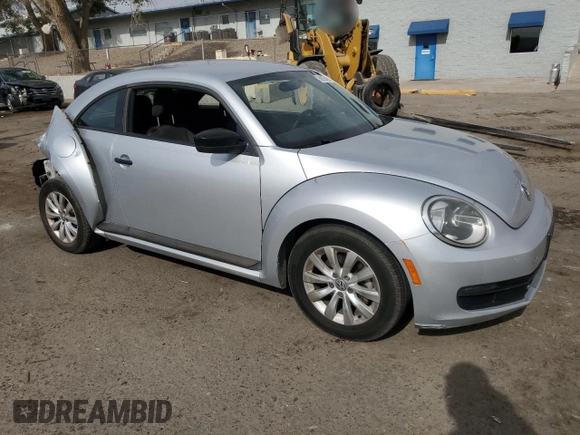 2013 Volkswagen Beetle Entry with VIN 3VWFP7AT9DM668662, listed as a Copart auction lot 59035405 with 114,853 mi miles and Salvage title. Bid and sale history available at DreamBid. Image 4.