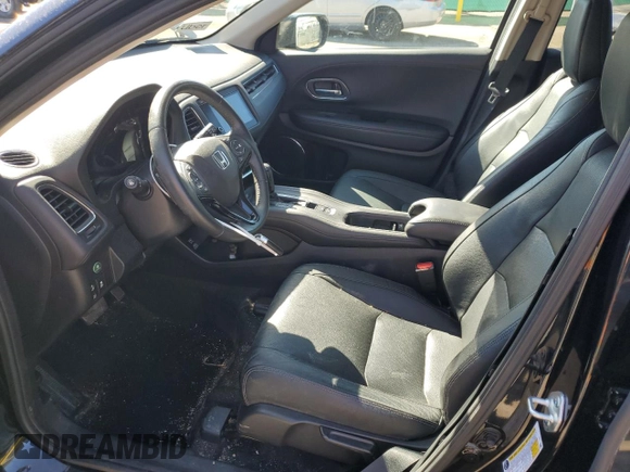 2021 Honda HR-V EX-L with VIN 3CZRU5H74MM719808, listed as a Copart auction lot 50609565 with 52,031 mi miles and Salvage Title. Bid and sale history available at carsss.com. Image 7.