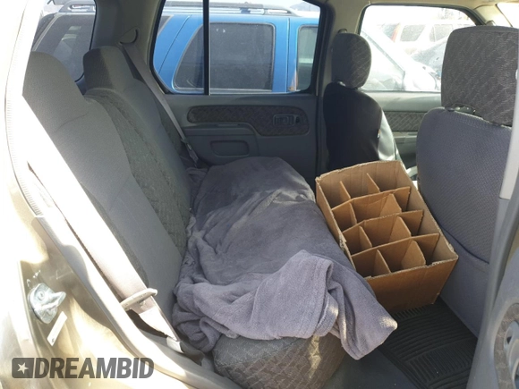 2001 Nissan Xterra XE with VIN 5N1ED28T91C541628, listed as a Copart auction lot 57712125 with 104,738 mi miles and Salvage title. Bid and sale history available at DreamBid. Image 10.