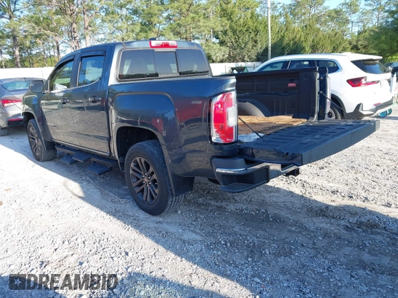 2019 GMC Canyon 2WD SLE with VIN 1GTG5CEN2K1355982, listed as a IAAI auction lot 41931708 with 70,780 mi miles. Bid and sale history available at carsss.com. Image 3.