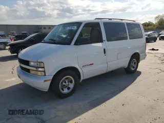 2002 Chevrolet Astro with VIN 1GNEL19X12B127227, listed as a Copart auction lot 77872814 with Not Provided miles and Salvage Title. Bid and sale history available at carsss.com. Image 1.