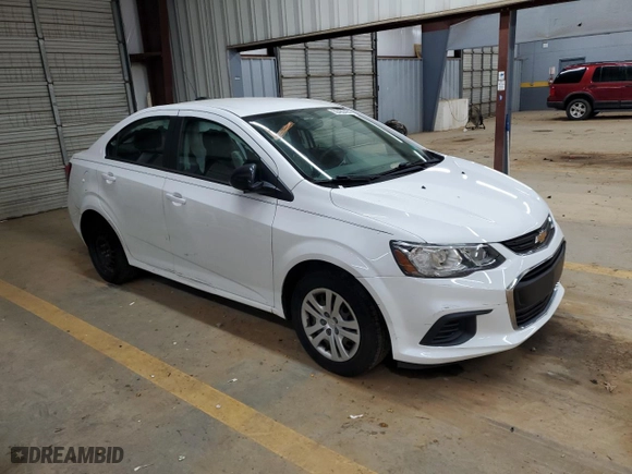 2017 Chevrolet Sonic LS with VIN 1G1JA5SHXH4127756, listed as a Copart auction lot 69483434 with 96,268 mi miles and Salvage Title. Bid and sale history available at carsss.com. Image 4.