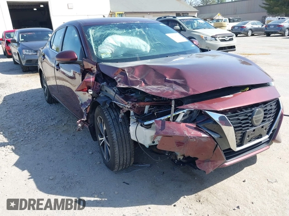 2020 Nissan Sentra SV z VIN 3N1AB8CV3LY282894, wystawiony jako IAAI lot #42125194 z przebiegiem 51 165 mil mil oraz . Historia ofert i sprzedaży dostępna na DreamBid. Obrazek 6.