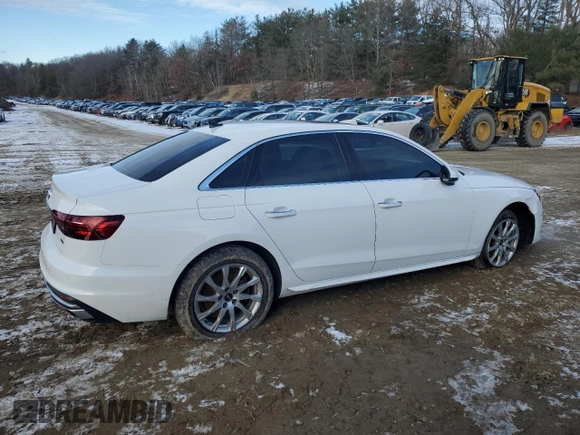 2022 Audi A4 Premium z VIN WAUABAF4XNN013103, wystawiony jako Copart lot #41341765 z przebiegiem 38 835 mil mil oraz Szkoda całkowita • Salvage title. Historia ofert i sprzedaży dostępna na DreamBid. Obrazek 3.