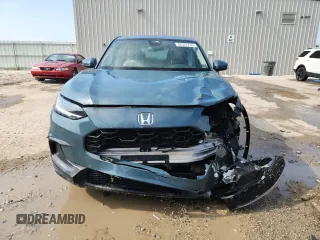 2023 Honda HR-V LX with VIN 3CZRZ2H31PM745770, listed as a Copart auction lot 62567235 with 29,420 mi miles and Salvage title. Bid and sale history available at DreamBid. Image 5.