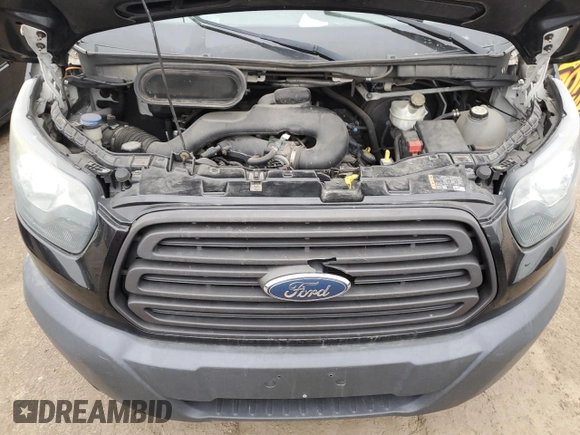 2015 Ford Transit with VIN 1FDBF6ZM5FKA33195, listed as a Copart auction lot 44273595 with 202,742 mi miles and Clean Title. Bid and sale history available at DreamBid. Image 11.