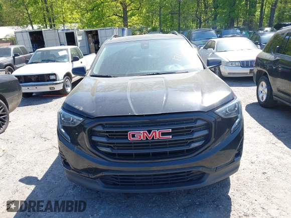 2020 GMC Terrain SLT with VIN 3GKALPEV4LL171645, listed as a IAAI auction lot 42029684 with 90,819 mi miles. Bid and sale history available at carsss.com. Image 11.