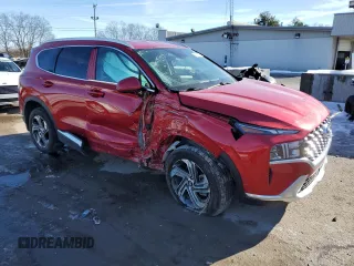 2022 Hyundai Santa Fe SEL with VIN 5NMS2DAJ1NH464469, listed as a Copart auction lot 88728605 with 40,909 mi miles and Salvage Title. Bid and sale history available at carsss.com. Image 4.