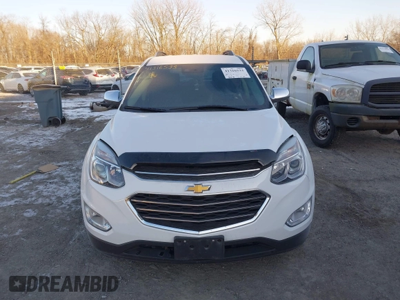 2016 Chevrolet Equinox LTZ with VIN 2GNFLGEK7G6299922, listed as a IAAI auction lot 41316533 with 89,938 mi miles. Bid and sale history available at carsss.com. Image 12.
