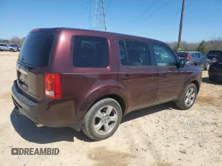 2013 Honda Pilot EX-L with VIN 5FNYF3H57DB018103, listed as a Copart auction lot 50293905 with 168,833 mi miles and Salvage Title. Bid and sale history available at carsss.com. Image 3.