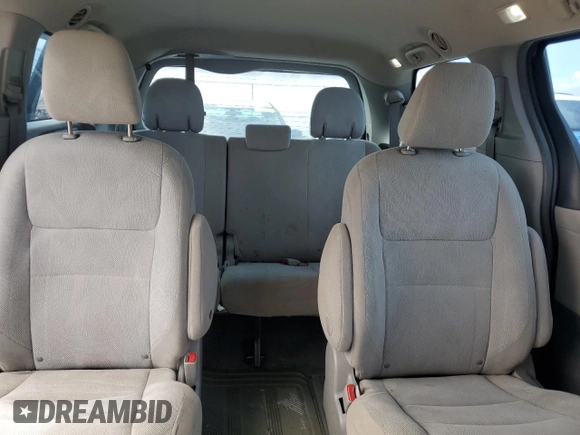 2015 Toyota Sienna L with VIN 5TDZK3DC0FS528361, listed as a Copart auction lot 48076245 with 167,079 mi miles and Salvage Title. Bid and sale history available at DreamBid. Image 10.