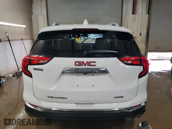 2019 GMC Terrain SLT with VIN 3GKALVEV4KL157909, listed as a Copart auction lot 50470345 with 11,902 mi miles and Salvage Title. Bid and sale history available at carsss.com. Image 6.