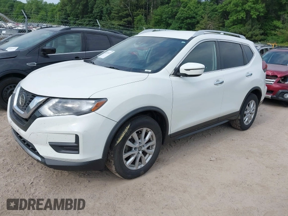 2019 Nissan Rogue SV with VIN KNMAT2MT5KP543348, listed as a IAAI auction lot 42474327 with 150,285 mi miles and . Bid and sale history available at DreamBid. Image 17.