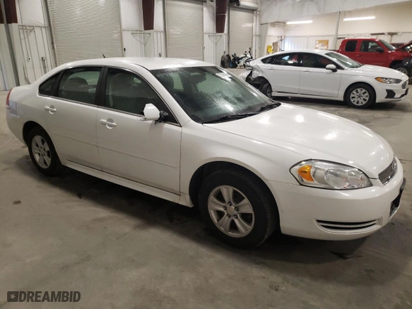 2015 Chevrolet Impala Limited LS with VIN 2G1WA5E34F1127900, listed as a Copart auction lot 52088595 with 267,980 mi miles and Clean Title. Bid and sale history available at carsss.com. Image 4.