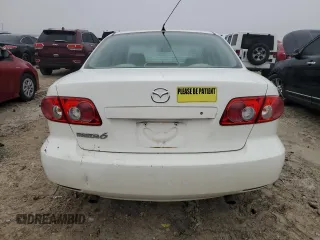 2004 Mazda 6 i with VIN 1YVFP80C045N43804, listed as a Copart auction lot 45563525 with 176,025 mi miles and Salvage Title. Bid and sale history available at DreamBid. Image 6.