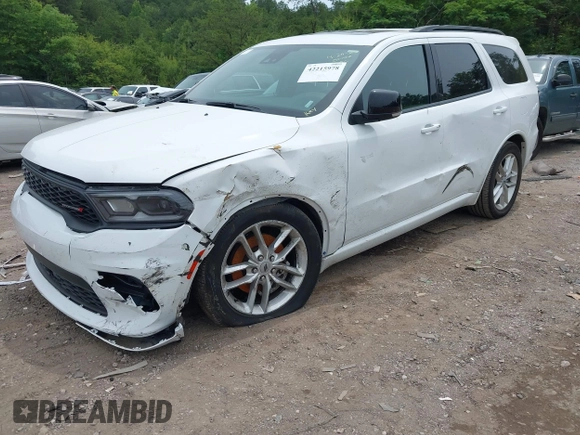2024 Dodge Durango GT Plus z VIN 1C4RDJDG3RC237862, wystawiony jako IAAI lot #42215978 z przebiegiem 28 392 mil mil oraz . Historia ofert i sprzedaży dostępna na DreamBid. Obrazek 6.