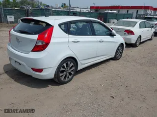 2016 Hyundai Accent Sport with VIN KMHCU5AE2GU249133, listed as a IAAI auction lot 41941173 with 175,635 mi miles. Bid and sale history available at carsss.com. Image 4.