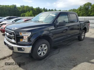 2017 Ford F-150 XL with VIN 1FTEW1EF8HFC05744, listed as a Copart auction lot 62882315 with 188,779 mi miles and Salvage title. Bid and sale history available at DreamBid. Image 1.