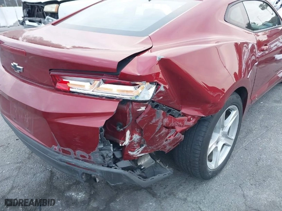 2016 Chevrolet Camaro 1LT with VIN 1G1FB1RS6G0142452, listed as a IAAI auction lot 41896232 with 92473 miles. Bid and sale history available at carsss.com. Image 6.