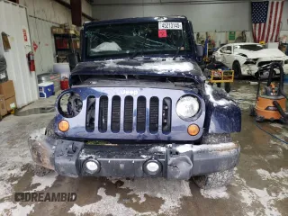 2013 Jeep Wrangler Unlimited Sahara with VIN 1C4BJWEG0DL613139, listed as a Copart auction lot 45213145 with 0 mi miles and Salvage Title. Bid and sale history available at carsss.com. Image 5.