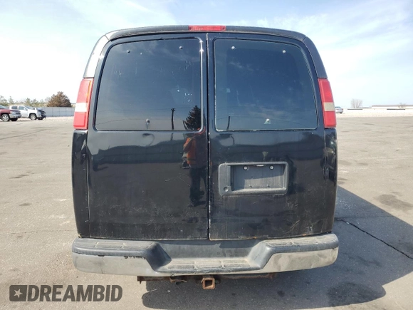 2008 GMC Savana z VIN 1GTHG396081214760, wystawiony jako Copart lot #49146395 z przebiegiem 329 208 mil mil oraz Czysty tytuł • Clean title. Historia ofert i sprzedaży dostępna na DreamBid. Obrazek 6.