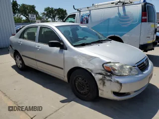 2007 Toyota Corolla CE with VIN JTDBR32E470116949, listed as a Copart auction lot 55260735 with 132,401 mi miles and Salvage Title. Bid and sale history available at DreamBid. Image 4.