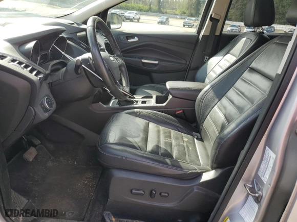2017 Ford Escape Titanium with VIN 1FMCU0J9XHUA63380, listed as a Copart auction lot 51711515 with 208,949 mi miles and Salvage Title. Bid and sale history available at carsss.com. Image 7.