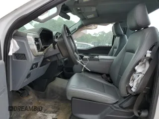2021 Ford F-150 XL with VIN 1FTMF1EP7MKE72931, listed as a Copart auction lot 60650605 with 23,825 mi miles and Salvage title. Bid and sale history available at DreamBid. Image 7.