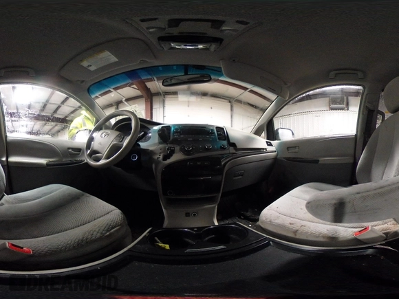 2011 Toyota Sienna LE with VIN 5TDJK3DC2BS013045, listed as a IAAI auction lot 41127037 with 239,401 mi miles. Bid and sale history available at carsss.com. Image 19.