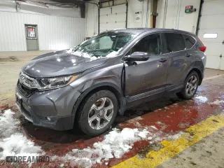 2019 Honda CR-V EX-L with VIN 7FARW2H88KE027886, listed as a Copart auction lot 45680005 with 80,417 mi miles and Salvage Title. Bid and sale history available at carsss.com. Image 1.