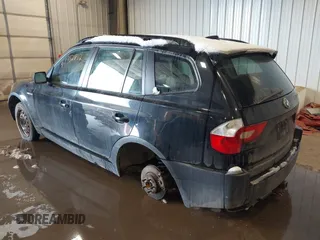 2004 BMW X3 3.0i with VIN WBXPA93444WA30464, listed as a IAAI auction lot 41752812 with 172,447 mi miles. Bid and sale history available at carsss.com. Image 3.