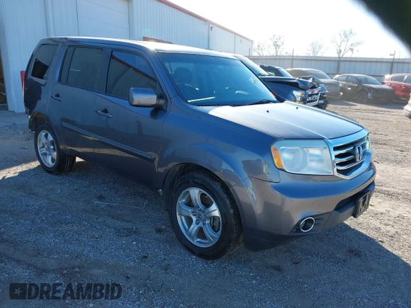 2015 Honda Pilot EX-L with VIN 5FNYF4H57FB063115, listed as a IAAI auction lot 41248234 with 187,752 mi miles and . Bid and sale history available at carsss.com. Image 1.