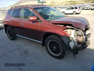 2006 Nissan Murano SE with VIN JN8AZ08W76W546209, listed as a Copart auction lot 74015114 with 201,431 mi miles and Salvage Title. Bid and sale history available at carsss.com. Image 4.