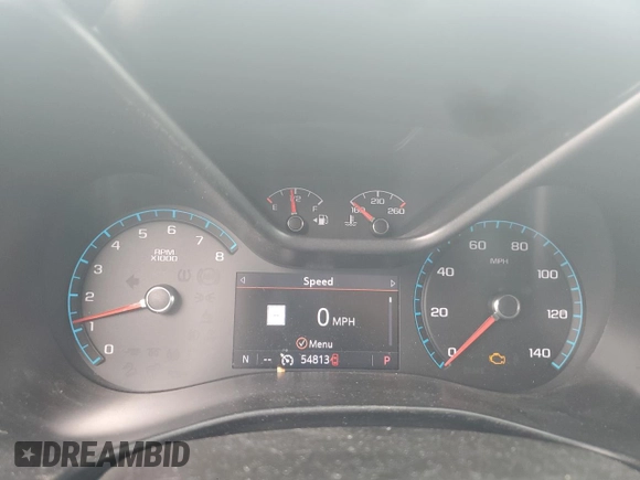 2019 GMC Canyon 4WD Denali with VIN 1GTG6EENXK1200430, listed as a Copart auction lot 65524334 with 54,813 mi miles and Salvage Title. Bid and sale history available at carsss.com. Image 9.