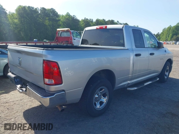2009 Dodge 1500 ST with VIN 1D3HB18K29S806066, listed as a IAAI auction lot 42143935 with 246,076 mi miles and . Bid and sale history available at DreamBid. Image 4.