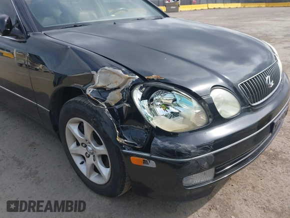 2002 Lexus GS 300 with VIN JT8BD69SX20172896, listed as a IAAI auction lot 41949330 with 233,116 mi miles and . Bid and sale history available at carsss.com. Image 17.