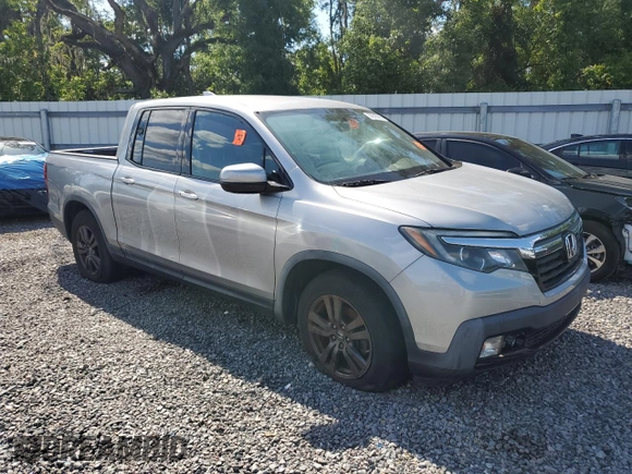 2019 Honda Ridgeline Sport with VIN 5FPYK2F16KB008317, listed as a Copart auction lot 56518995 with Not provided miles and Salvage title. Bid and sale history available at DreamBid. Image 4.