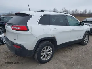 2018 Jeep Cherokee Latitude Plus with VIN 1C4PJMLBXJD598592, listed as a IAAI auction lot 41892635 with 145,031 mi miles. Bid and sale history available at carsss.com. Image 4.