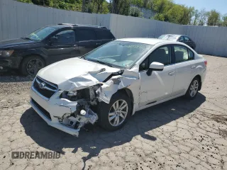 2015 Subaru Impreza Premium with VIN JF1GJAC64FH006658, listed as a Copart auction lot 53815115 with 27,206 mi miles and Salvage title. Bid and sale history available at DreamBid. Image 1.