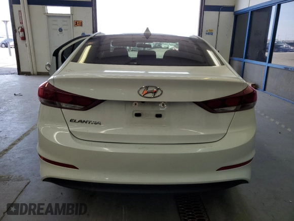 2018 Hyundai Elantra SEL with VIN 5NPD84LFXJH248617, listed as a Copart auction lot 54352805 with 117,045 mi miles and Salvage Title. Bid and sale history available at DreamBid. Image 6.