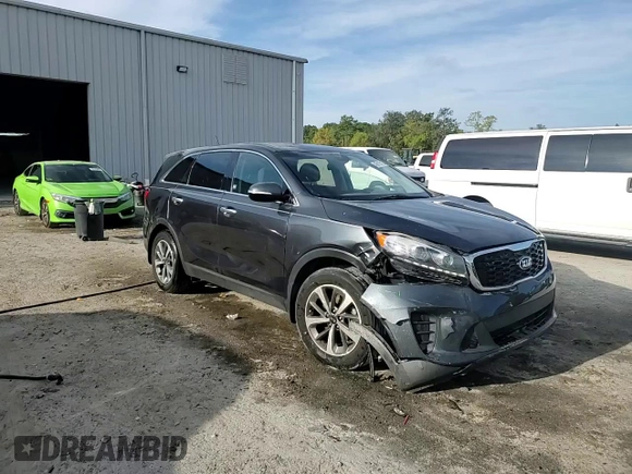 2020 Kia Sorento LX V6 with VIN 5XYPG4A5XLG691919, listed as a Copart auction lot 49910715 with 73,700 mi miles and Salvage Title. Bid and sale history available at carsss.com. Image 14.