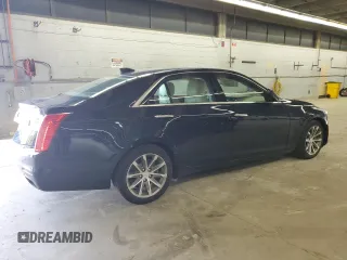 2016 Cadillac CTS Luxury Collection AWD with VIN 1G6AX5SS6G0126033, listed as a Copart auction lot 55636615 with 76,113 mi miles and Salvage title. Bid and sale history available at DreamBid. Image 3.
