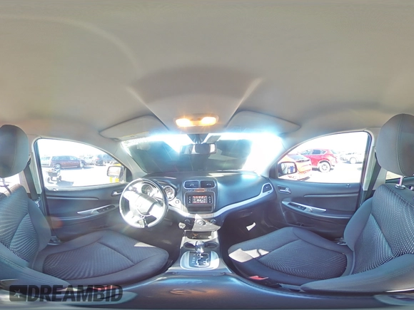 2014 Dodge Journey American Value Pkg with VIN 3C4PDCAB8ET303350, listed as a Copart auction lot 44808995 with 124,435 mi miles and Salvage Title. Bid and sale history available at carsss.com. Image 14.