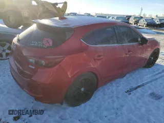 2017 Mazda 3 Grand Touring with VIN JM1BN1M35H1138868, listed as a Copart auction lot 87819445 with 118,017 mi miles and Salvage Title. Bid and sale history available at DreamBid. Image 4.
