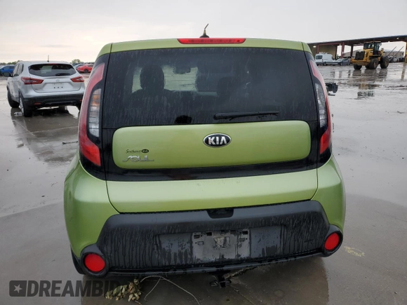 2016 Kia Soul with VIN KNDJN2A21G7842459, listed as a Copart auction lot 54401555 with 0 mi miles and Clean Title. Bid and sale history available at carsss.com. Image 6.