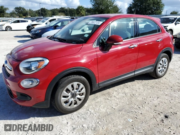 2016 FIAT 500X Pop with VIN ZFBCFXAT8GP499700, listed as a Copart auction lot 79922134 with 35,890 mi miles and Salvage title. Bid and sale history available at DreamBid. Image 1.