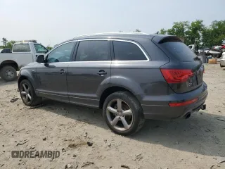 2015 Audi Q7 S line Prestige with VIN WA1DGAFEXFD002243, listed as a Copart auction lot 59639835 with 158,448 mi miles and Clean title. Bid and sale history available at DreamBid. Image 2.