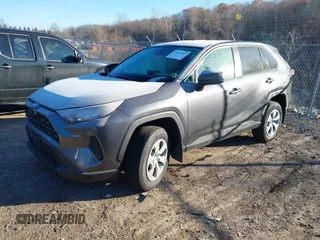 2022 Toyota RAV4 LE with VIN 2T3F1RFVXNC261042, listed as a IAAI auction lot 41003080 with 86,056 mi miles. Bid and sale history available at carsss.com. Image 17.