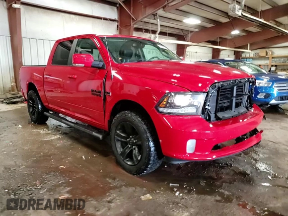 2018 Ram 1500 Night with VIN 1C6RR7MT3JS291116, listed as a Copart auction lot 75698344 with 133,478 mi miles and Clean Title. Bid and sale history available at carsss.com. Image 14.